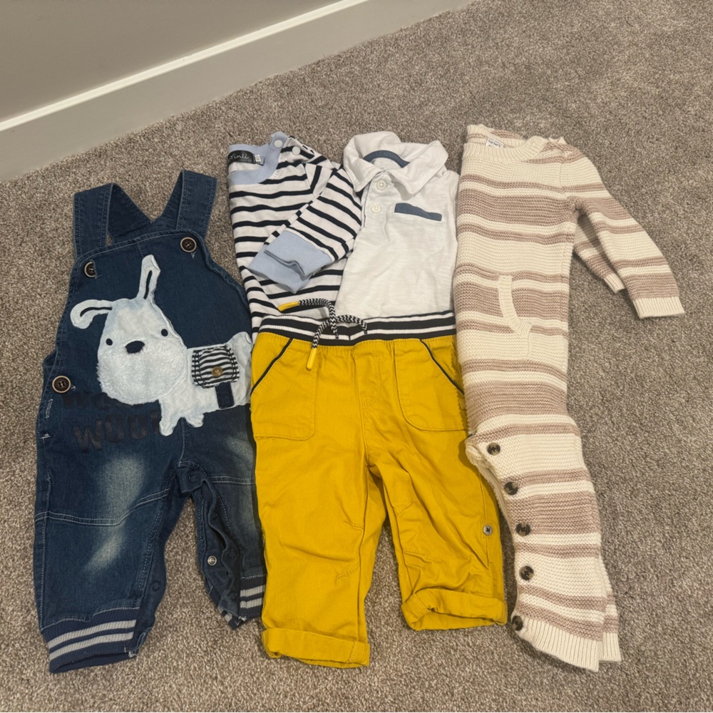 Boys baby bundle 9 month and 12 month